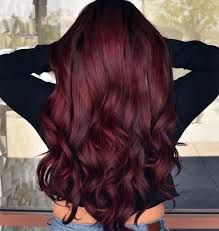 Deep Red Ruby Wine Red Hair Shades Of Red Hair Hair Color Wine Red Hair