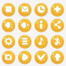 Juegos png collections download alot of images for juegos download free with high quality for designers. Conjunto De Botones Para Aplicaciones De Juegos Y Botones De Dibujos Animados Lindos Juego Boton Conjunto Png Y Psd Para Descargar Gratis Pngtree