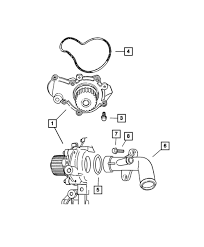 Check spelling or type a new query. Water Pump And Related Parts For 2004 Dodge Neon Mopar Estores