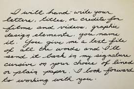 There are millions of people who want to know more about cursive, handwriting and calligraphy. Beautiful Cursive Oferta