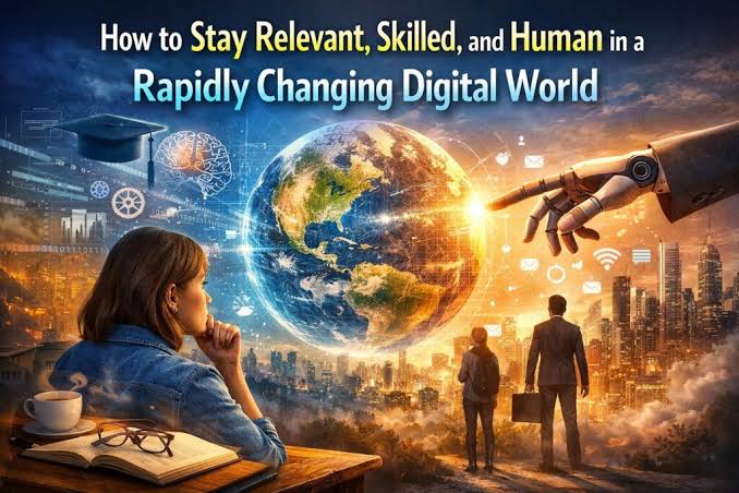 Digital World - 7 Ways To Stay Relevant, Skilled & Human In A Digital World