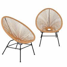 Nuu Garden 2 Pack Ergonomic Oval Metal Lounge Chair On Sale At Shophq Com Lounge Chair Outdoor Metal Lounge Chairs Used Outdoor Furniture