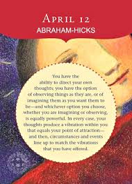 Abraham Hicks Perpetual Calendar April 12 Abraham Hicks Quotes Abraham Hicks Inspirational Quotes