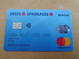 Mastercard Debit Karte Von Erste Bank Und Sparkassen So Sieht Sie Aus Bankkonditionen At