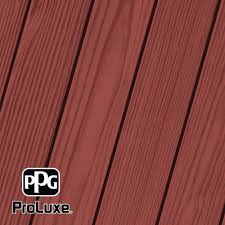 This way you don't end up with overlap lines. Ppg Proluxe 1 Gal Hdg St 52 Navajo Red Srd Exterior Semi Transparent Matte Wood Finish Srd St 52 01 The Home Depot