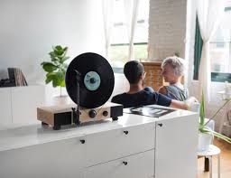 Floating Record Vertical Turntable Floating Record Floating Record Player Record Turntable