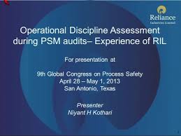 Know the differences between psm i and psm ii. Operational Discipline Assessment During Psm Audits Experience Of Ril Aiche