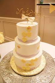 Honey Bee Themed Wedding Cake By Cindy S Cakery Themed Wedding Cakes Custom Wedding Cakes Cake