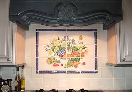 The fruit part of the backsplash hopes to entertain you while cooking. Tile Pictures Diy Bathroom Remodeling Kitchen Back Splash Fairfax Manassas Design Ideas Photos Va