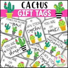 These cactus and succulent ring dishes would make lovely #mothersday gifts, don't you think? Cactus Gift Tags By Pre K Tweets Teachers Pay Teachers