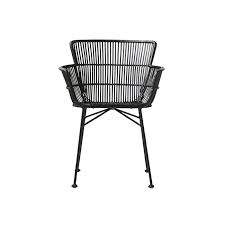 It may be having a moment, but rattan and cane furniture has floated in and out of fashion since the era of the british empire and colonisation and the emergence of british colonial style. Cuun Black Rattan Chair House Doctor