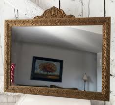 Mirror Gold Ornate Wooden Antique Gold Frame Mirror Carved Mirror Frame Diy Gold Framed Mirror Wooden Mirror Frame