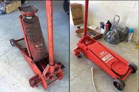 Maybe you would like to learn more about one of these? My Father S 40 Year Old Snap On Walker Jack After A Lot Of Sanding Hydraulic Rebuild And A Little Paint Tools