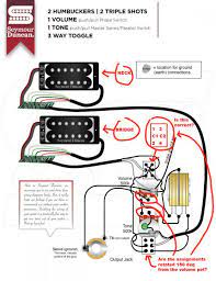 Seymour duncan has created an insanely large database of pickup wiring diagrams that cover every imaginable combination. 2 P Rail With Tripleshot Wiring Diagram Question Seymour Duncan User Group Forums