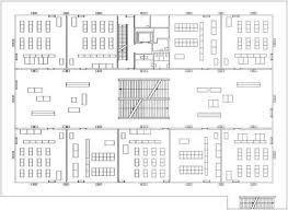 Pragnanter Glaskubus Mit Sichtbarer Stahlfachwerkkonstruktion Schulgebaude Grundriss Und Schulhaus