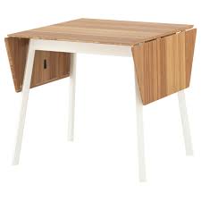 Ikea Ps 2012 Bamboo White Drop Leaf Table Ikea Ikea Small Spaces Ikea Dining Table Ikea Dining