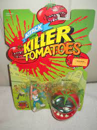 10189 NFRC Vintage Mattel Attack of the Killer Tomatoes Chad & Tomacho  Figures | eBay