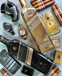 Johnny Walker Gold Label Reserve Double Black Mens Luxury Lifestyle Luxury Lifestyle Cigars And Whiskey