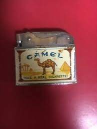 I just think lighters are cool. Vintage Camel Cigarettes 2 Sided Lighter Penguin Brand Have A Real Cigarette Ebay