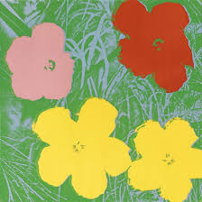 Andy warhol flowers screen print. Andy Warhol Flowers Series 1970