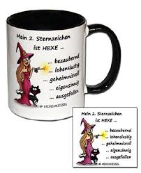 Spruchtasse Funtasse Tasse Mit Aufdruck Hexenkessel Mein 2 Sternzeichen Ist Hexe Amazon De Kuche Haushalt Hexenkessel Sternzeichen Kessel