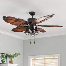 41 results ceiling fan type: Bay Isle Home 52 Wrightsville 5 Blade Leaf Blade Ceiling Fan With Light Kit Included Reviews Wayfair