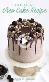 Chocolat Oreo Recette De Gateau In 2020 Oreo Cake Recipes Oreo Cake Chocolate Oreo Cake Recipe