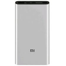 Xiaomi Mi 18w 10000mah Fast Charge Power Bank 3 Silver Fast Charge Version 18w Quick Charge Lithium Polymer Battery Al In 2020 Powerbank Xiaomi Battery Indicator