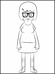 Here's a fun pic of bob and louise from bob's burgers. Bob S Burgers Coloring Pages 13
