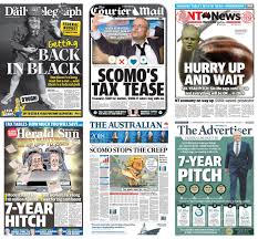 After celebrating the fifth anniversary of the nt news' legendary 'why i stuck a cracker up my clacker' headline this week, we thought we'd dig up. Budget Day 1 2018 Front Pages Daily Tele Herald Sun Courier Mail Nt News The Advertiser And The Oz Australia