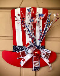 Personalized god bless america flag garden stone, patriotic tree christmas card set of 20, metal patriotic flower wall hanging by fox river™ creations, metal american flag planter stakes set/3 by. Patriotic Door Hanger Patriotic Decor 4th Of July Decor Patriotic Gifts Patriotic Signs Patriotic Door Hanger Patriotic Decorations 4th Of July Decorations