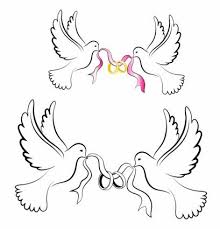 Pin Von Melina Schafer Auf Hochzeit In 2020 Hochzeit Zeichnung Hochzeitstauben Tauben Hochzeit