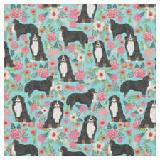Maybe you would like to learn more about one of these? Bernese Mountain Dog Fabric Zazzle