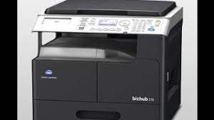 Tasks are finished in no time at all with a very first print. Install Konica Minolta 215 Youtube