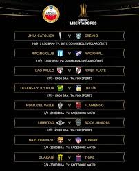 Veja agora a provável escalação do corinthians para o jogo de hoje diante da inter de limeira. Saiba Quando E Onde Assistir Aos Jogos Da Volta Da Libertadores Sbt