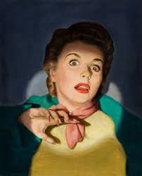 Loves of a Girl Wrestler" Pulp art by Al Rossi