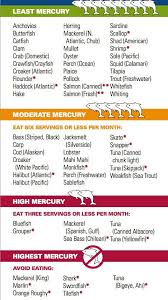 A Chart Displaying How Often You Can Safely Enjoy Types Of