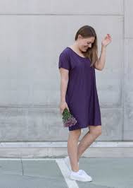 Check out our selection of silhouettes and super soft fabrics, you'll be sure to find something you love. T Shirt Kleid Schnittmuster Inkl Anleitung