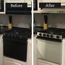 Livelynine 197x24 Inch Stainless Steel Contact Paper Silver Wallpaper Adhesive Nickel Peel And Stick Kitchen Appliances Stove Cover Refrigerator Vinyl Wrap Dishwasher Fridge Covers Waterproof Wide Shelf Liners Home Semo Es
