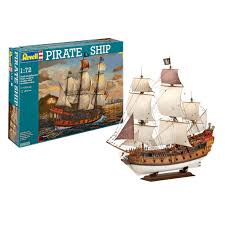 Les maquettes en plastiques, carton, papier seront aussi abordées. Maquette Revell Bateau Pirate Chez 1001hobbies Ref 05605