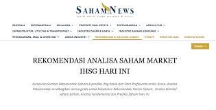 Ihsg hari ini 31 mei 2021. Pin Na Doske Rekomendasi Analisa Saham