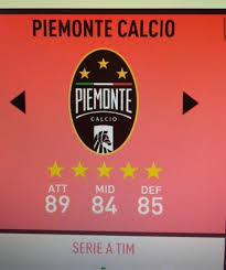 سيتم استخدام أسماء من الواقع. The Official Piemonte Calcio Batch And Team Rating In Fifa 20 Fifa