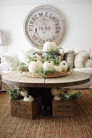 Neutral Early Fall Home Tour Rustic Fall Decor Coffee Table Fall Decor Fall Home Decor