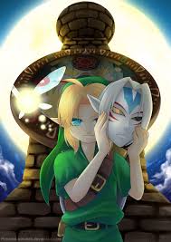 Link Majora S Mask By Princeofredroses On Deviantart Legend Of Zelda Majoras Mask Legend