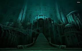 Minas Morgul Hd Wallpaper Dark Castle Fantasy Castle Mountain Art