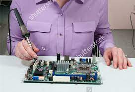 This Beautiful Woman Soldering Stock Photo Is Awful Make