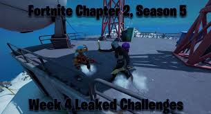 By cody perez april 23, 2020. Fortnite Season 5 Week 4 Challenges Quests Leaked Fortnite Insider