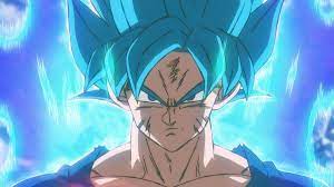 Goku and vegeta in this form fighting broly. Dragon Ball Super Broly Drops New Super Saiyan Blue Still