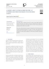 Cari penawaran terbaik untuk properti di magetan. Pdf Academic Aspect Of The Leather Industry An Interpretation From The Perspective Of Business Science
