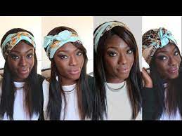 Foulard bandana tuto language:fr : 4 Facons De Porter Le Foulard Youtube